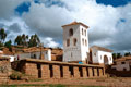 Chincheros church. Cusco Peru