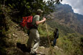 Trekking in Choquequirao. Cusco Peru