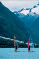 Winsurf in Laguna LLanganuco Pictures. Ancash Peru