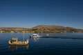 Uros Island. Puno Peru